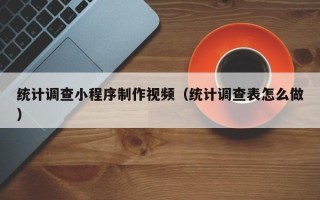 宣城统计调查小程序制作视频（统计调查表怎么做）