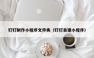 宣城钉钉制作小程序文件夹（钉钉自建小程序）